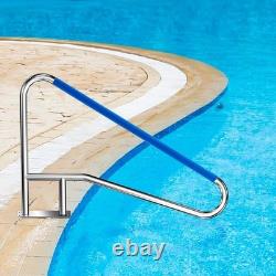 Pool Handrail Swimming, 55 x32 Stainless Steel Perfect Handle Swimming Pool Stair