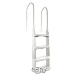 Pool Ladder In-Ground Heavy Duty Non-Corroding Wide Steps For Safety