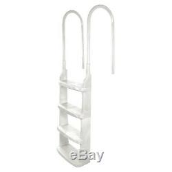 Pool Ladder In-Ground Heavy Duty Non-Corroding Wide Steps For Safety