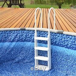 Pool Ladder In-Ground Heavy Duty Non-Corroding Wide Steps For Safety