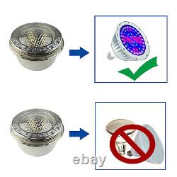 Pool Light Spa Light LED Light 12V 40w Silver Fixture for Inground Swimming Pool