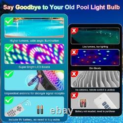 Pool Lights for Inground, LED Light Bulb for above Ground Swimming Pool, LED Lig
