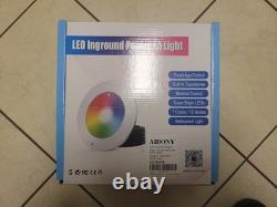 Pool Lights for Inground Pool 60W 10 Inch Color Changing LED Inground Pool Light