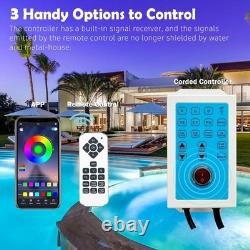 Pool Lights for Inground Pool, 60W 10 Inch LED Inground Pool Light with Controll