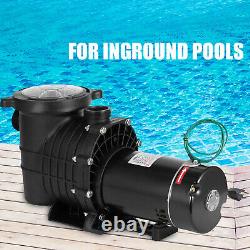 Pool Pump Inground 2HP Dual Voltage High Flow Swimming Pool Pump Above 110/220V