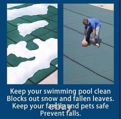 Pool Safety Cover, Swimming Pool Cover, In ground Pool Safety Cover 18' X 36