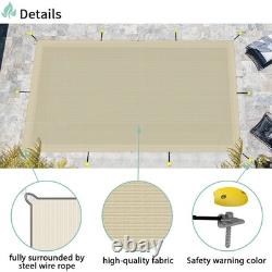 Pool Safety Cover for Inground Pools 16' x 36' Rectangle Winter Swimming Pool