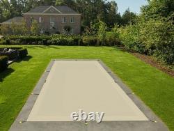 Pool Safety Cover for Inground Pools 16' x 36' Rectangle Winter Swimming Pool