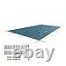 Pool Safety Cover for Pools, Inground Mesh Pool Cover for Rectangle Swimming Pool