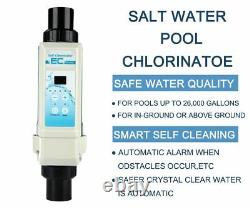 Pool Salt Water Chlorine Generator for 26.400 Gal Above Ground Inground Pools