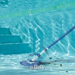 Pool Sweeper Automatic Vacuum Cleaner Swimming Suction Side Climb Wall In Ground