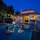 Pool Volleyball Net Set Led Lights Adjustable 15-32ft For Inground Pools