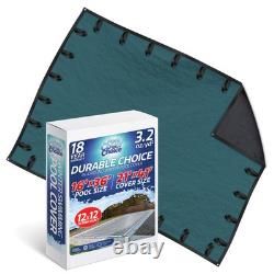 PoolCoverChoice Winter Swimming Pool Cover for 16 ft x 36 ft Rectangular Pool