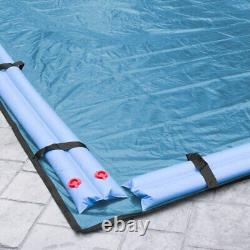 PoolCoverChoice Winter Swimming Pool Cover for 18 ft x 40 ft Rectangular Pool