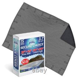 PoolCoverChoice Winter Swimming Pool Cover for 25 ft x 45 ft Rectangular Pool