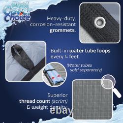 PoolCoverChoice Winter Swimming Pool Cover for 25 ft x 45 ft Rectangular Pool