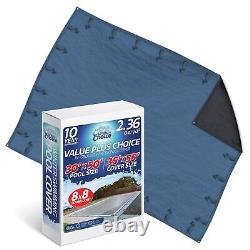 PoolCoverChoice Winter Swimming Pool Cover for 30 ft x 50 ft Rectangular Pool