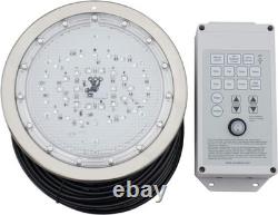 Poolexa 10 Inground Swimming Pool Light Multicolor LED +Controller +Cable