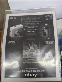 Poolguard PGRM-2 Inground Swimming Pool Alarm White Open Box