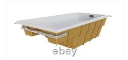 Pre-Plumbed Fiberglass In-Ground Pool DIY Installation