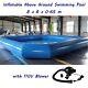 Preasion Family Swimming Pool 8x8x0.65m Above Ground Pool Large Inflatable Pool