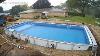 Radiant Vinyl Inground Swimming Pool Construction Install Time Lapse