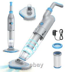 Rechargeable Handheld Swimming Pool Spa Vacuum Cleaner Cordless Above In Ground