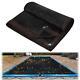 Rectangle In-ground Swimming Pool Winter Cover Leaf Net Covers Choose Size