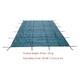 Rectangle Inground Pool Safety Cover For Swimming Pool Mesh Solid Pool Cover