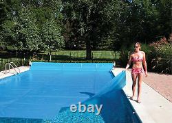 Rectangular Solar Cover Series Heat Retaining Blanket for Swimming Inground Pool