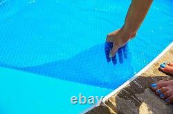 Rectangular Solar Cover Series Heat Retaining Blanket for Swimming Inground Pool