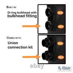 Rx Clear Inground Swimming Pool Quad Cartridge Filter with Pump Choose Model