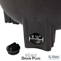 Rx Clear Inground Swimming Pool Quad Cartridge Filter with Pump Choose Model