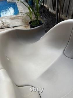 S. R. Smith 698-209-58110 Cyclone Right Curve Swimming Pool Slide, Taupe 4' Tall