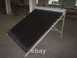 SEA Solar Swimming Pool Heater Heat Pool/Spa Seasons one collector with 24 tubes