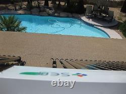 SEA Solar Swimming Pool Heater Heat Pool/Spa Seasons one collector with 24 tubes