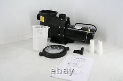 SEE NOTES TOPWAY 2HP 110V Swimming Pool Water Pump for In Above Ground Pools