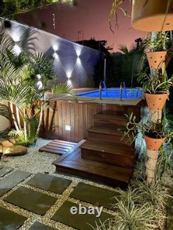 SINGAPORE 400 Fiberglass above ground Pool (Plug and play) (6.6 x 13.5 x3.0)