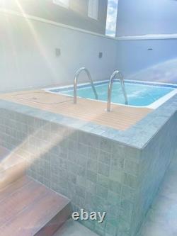 SINGAPORE 400 Fiberglass above ground Pool (Plug and play) (6.6 x 13.5 x3.0)