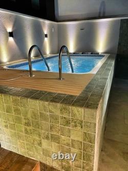 SINGAPORE 400 Fiberglass above ground Pool (Plug and play) (6.6 x 13.5 x3.0)
