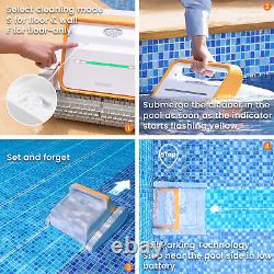 SMOROBOT (2023) Tank X11 Cordless Rechargeable Robotic Swimming Pool Cleaner