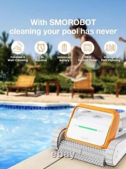 SMOROBOT Tank X11 Cordless Rechargeable Robotic Swimming Pool Cleaner