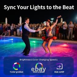 SOLAR SPORTS 6 Inch Led Pool Lights for Inground Pool, Swimming Pool Spa Ligh