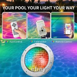 SOLAR SPORTS 6 Inch Led Pool Lights for Inground Pool, Swimming Pool Spa Ligh