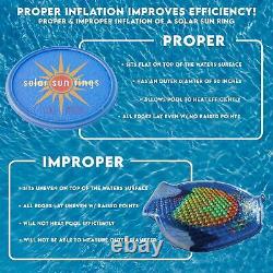 SSR1 Solar Sun Ring Swimming Pool Spa Heater 21K BTU Cover Heating SSR-1