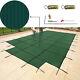 Safety Pool Cover 18x36 Ft Rectangular In Ground Clean Winter Cover Mesh