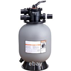 Sand Filter 16 Above Inground Swimming Pool Sand Filter with 7-Way Valve