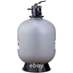 Sand Filter 24 Above Inground Swimming Pool Sand Filter with 7-Way Valve