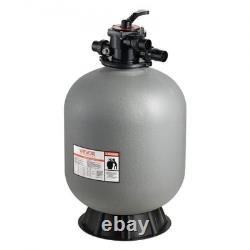 Sand Filter, 24-Inch, 65 GPM Above Inground Swimming Pool Sand Filter System, wi