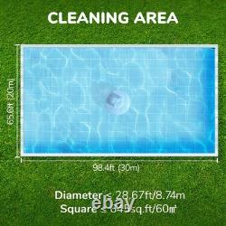 Seauto Cordless Pool Vacuum Above Ground Pool & Inground Swimming Pool